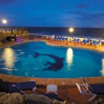 Radisson BLU St Julians Exterior Pool Night Radisson BLU St Julians Exterior Pool Night